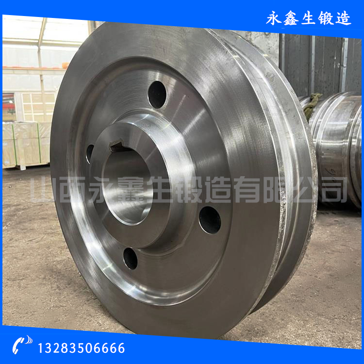 渣罐傾翻車(chē)車(chē)輪鍛件